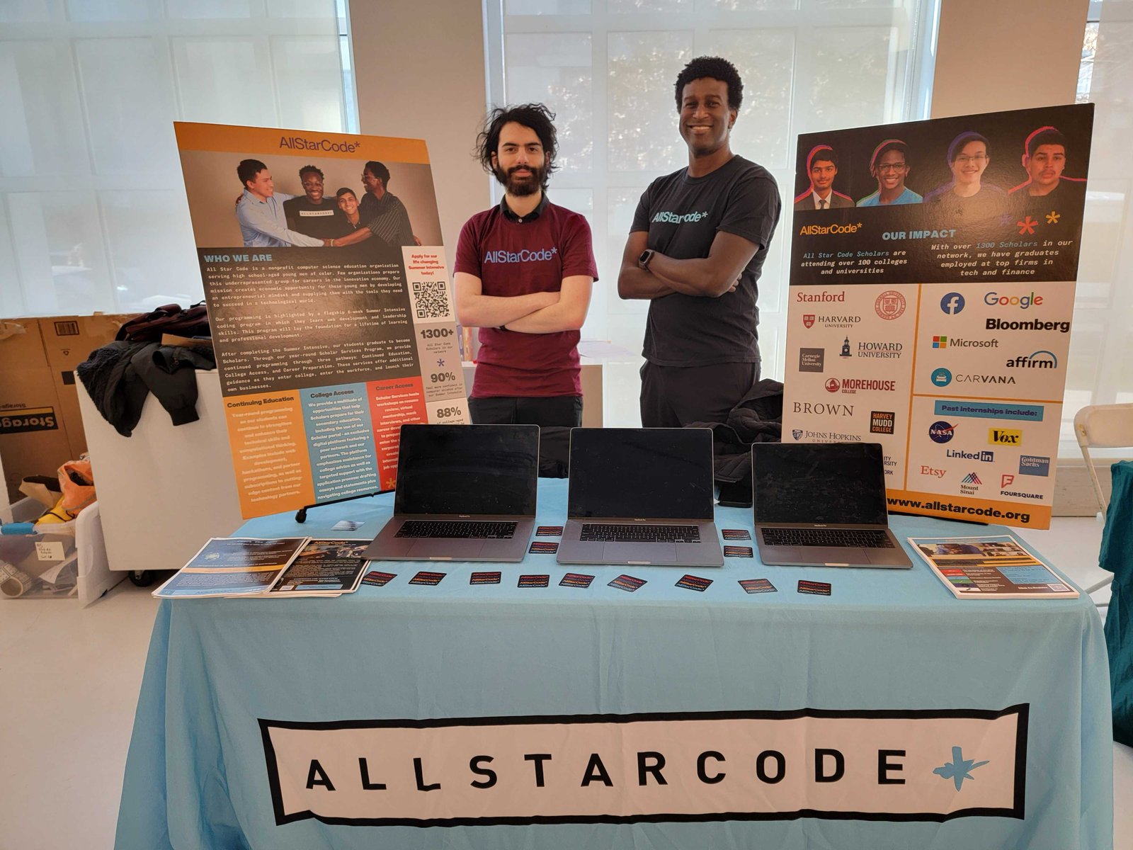 All Star Code at the Queens Tech and Career Expo